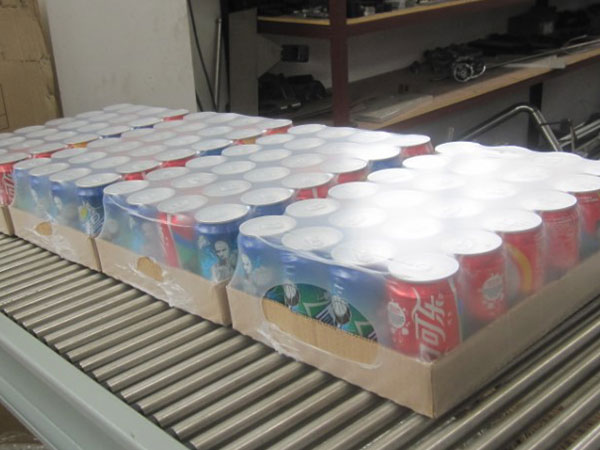 Automatic Carton Tray Bottle Can Shrink Packing Wrapping Machine Wrapper