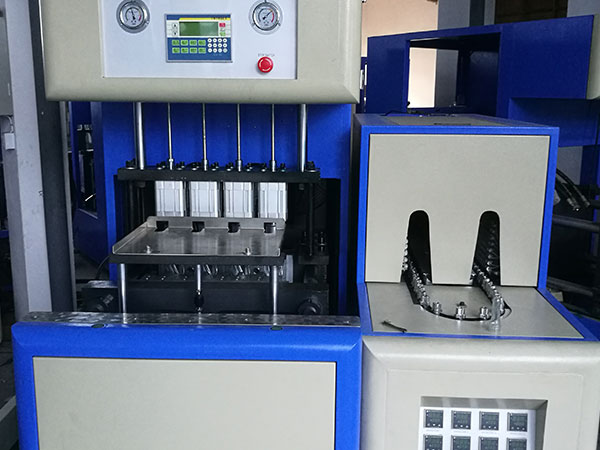 Semi-Automatic Plastic PET Bottle Blow Molding Machine Bottle Blower